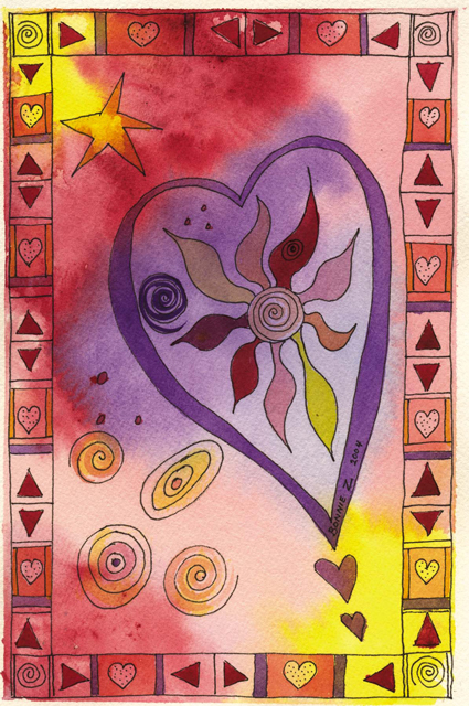 Painting: Heart Space