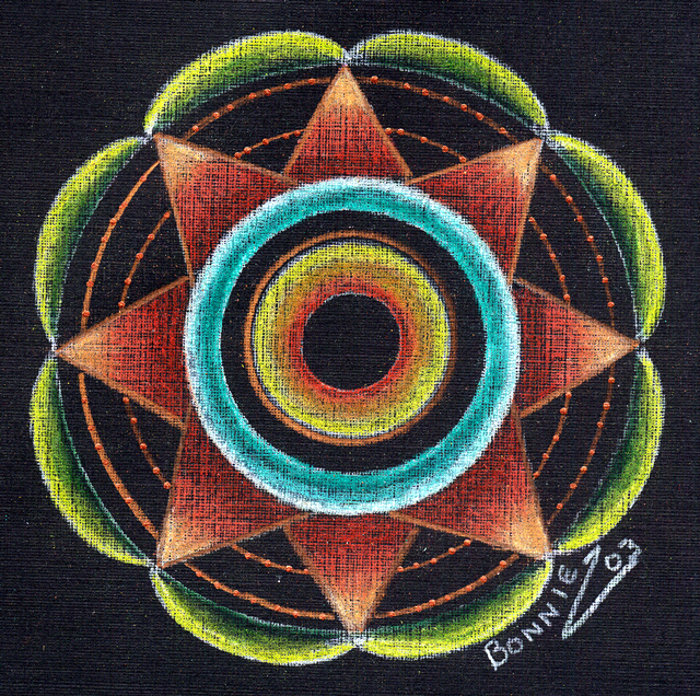 Painting: Star in Darkness