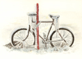 Painting: Bike Ice