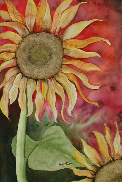 Painting: Sunflowers