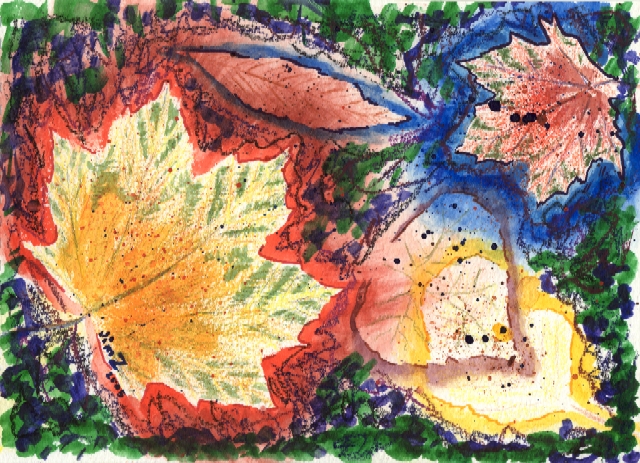 Painting: Autumn Leaves