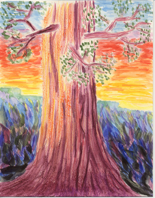 Painting: Big Gnarly Tree