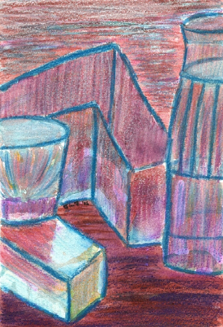 Painting: Glassware