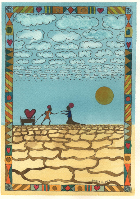 Painting: African Romance