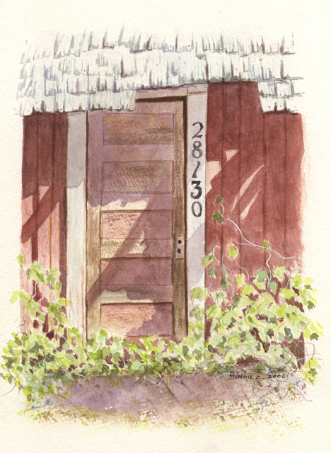 Painting: Old Woman's House