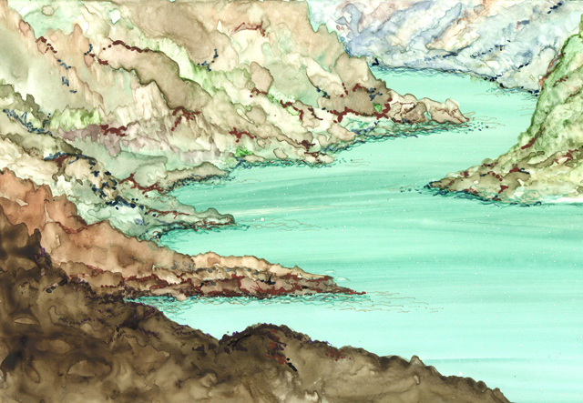 Painting: Sierra Lake