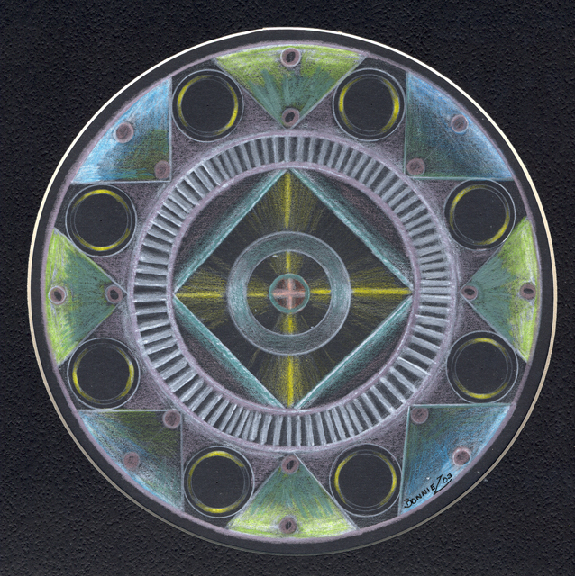 Painting: 8 Golden Rings