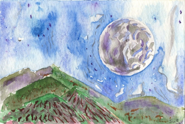 Painting: Moon I
